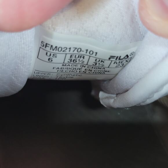 Fila Vulc 13 Low Trainer Sneaker - Size Women 6 - Picture 6 of 6